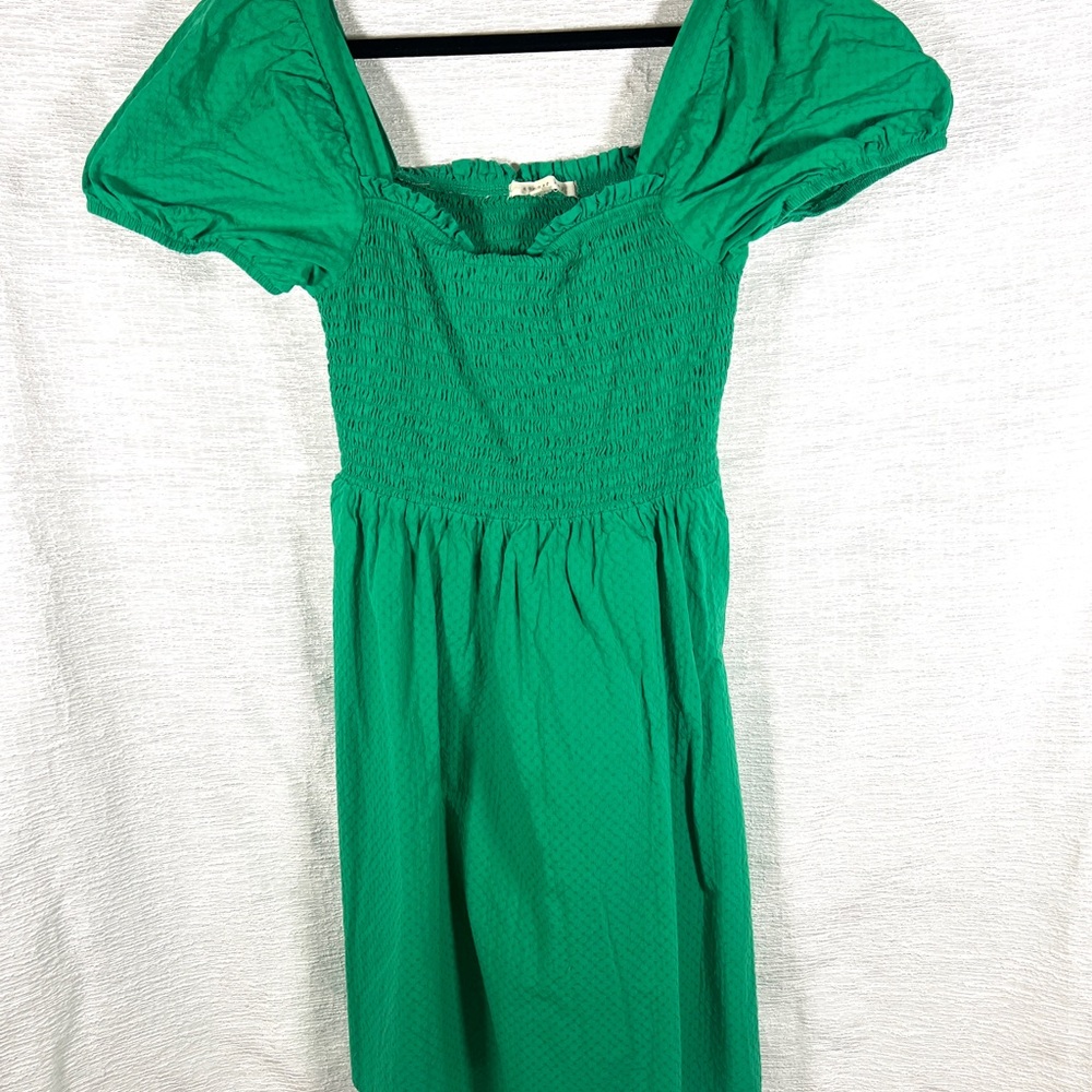 Copper Key Vibrant Green Midi Dress